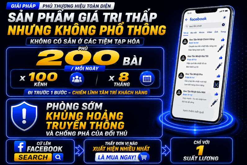 Phủ thương hiệu hiệu quả giúp doanh nghiệp và nhà máy B2B nâng cao nhận diện, tạo niềm tin khách hàng